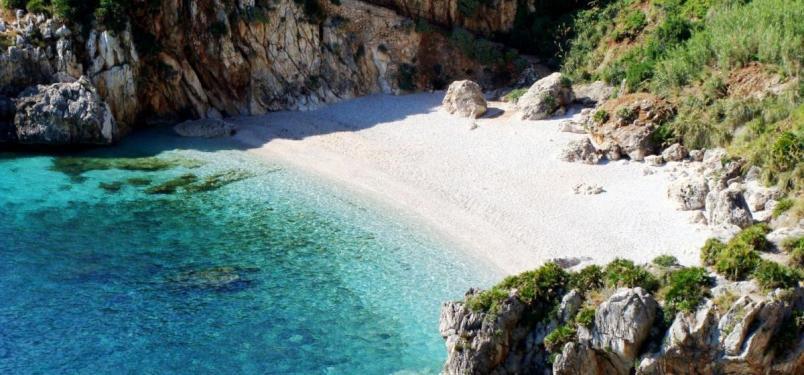 Villa Plaia Castellammare del Golfo Kültér fotó